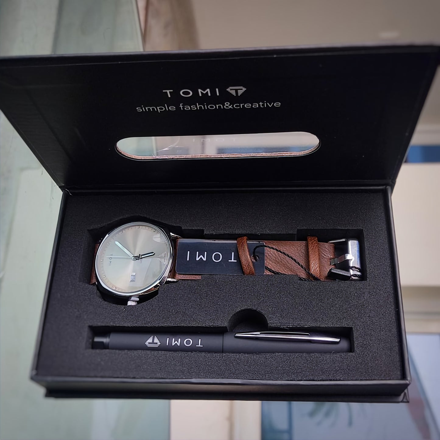 BOGOSS® & TOMI™ - ORIGINAL - BRACELET CUIR - IMPORTE (EU) - NEUVE - SCELLEE