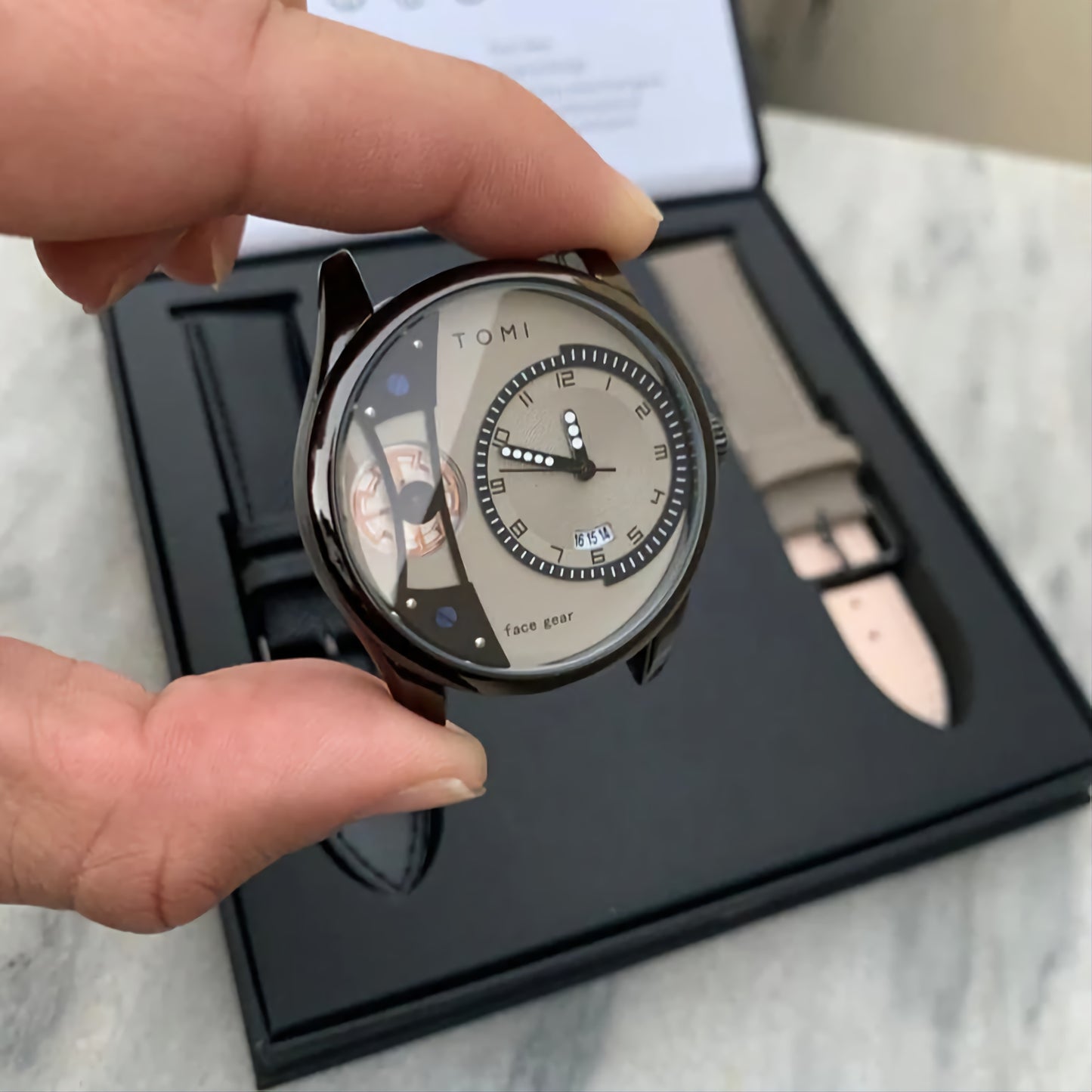 BOGOSS® & TOMI™ - ORIGINAL - 2 BRACELET CUIR - IMPORTE (EU) - NEUVE - SCELLEE - REF001