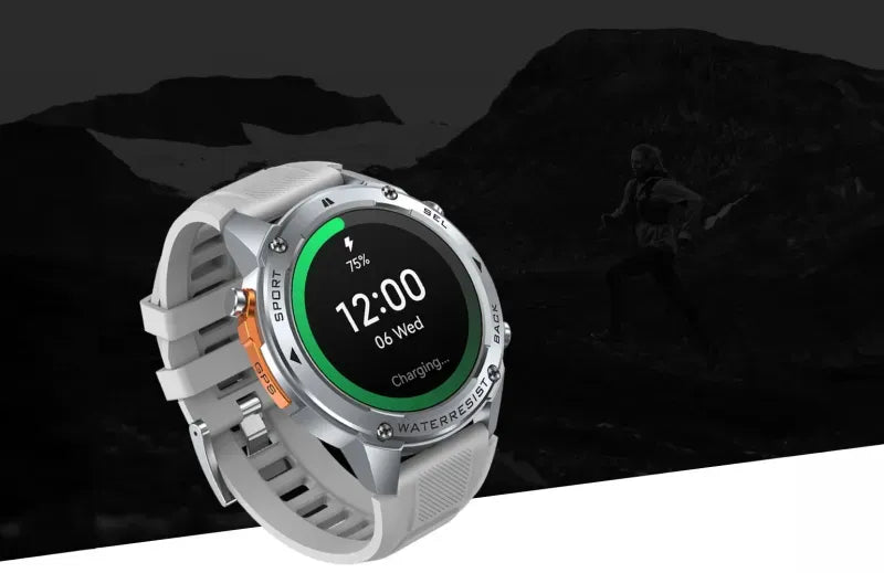 BOGOSS® & ZEBLAZE™ STRATOS 2 ULTRA Montre connectée GPS d'extérieur ultime
