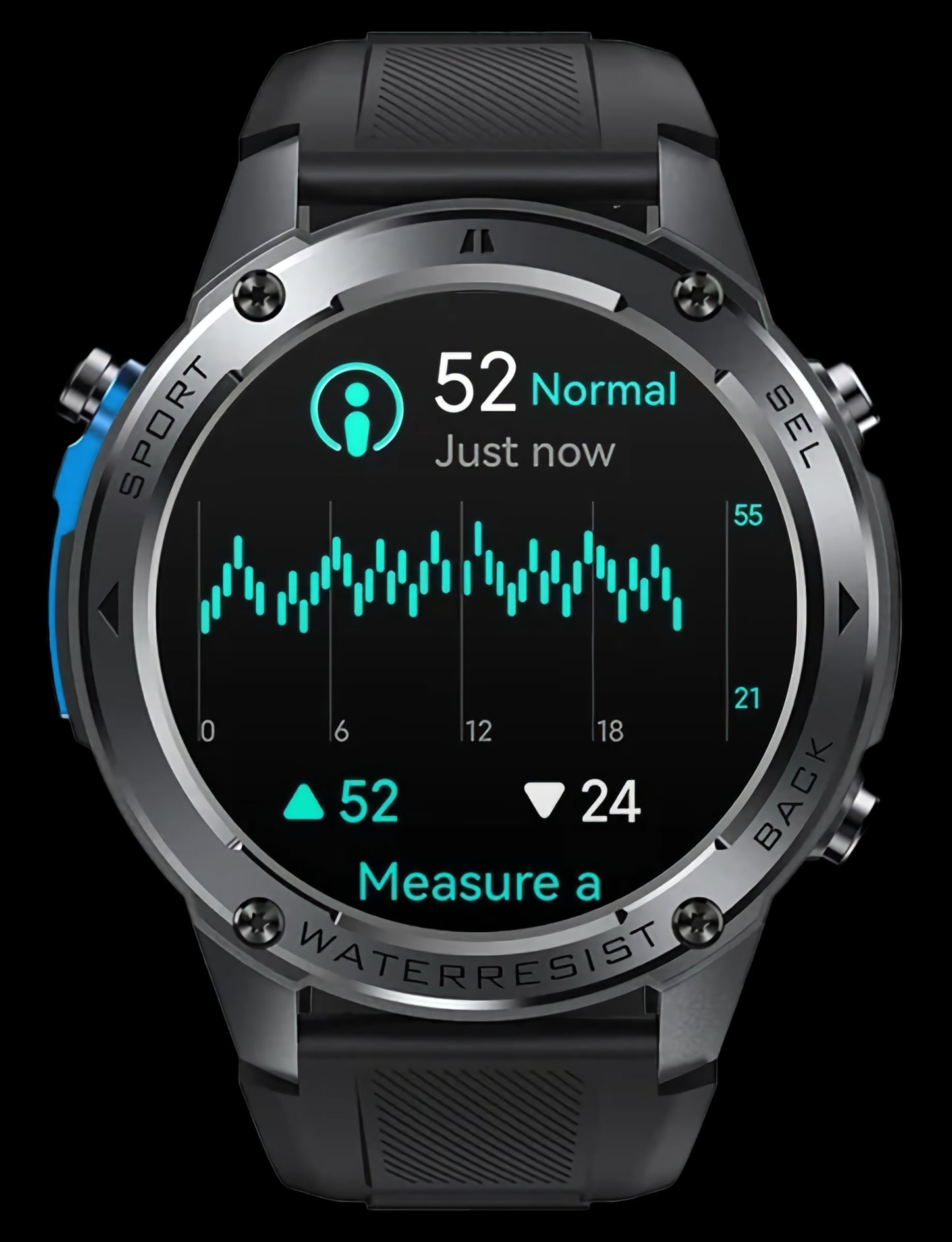 BOGOSS® & ZEBLAZE™ STRATOS 2 ULTRA Montre connectée GPS d'extérieur ultime