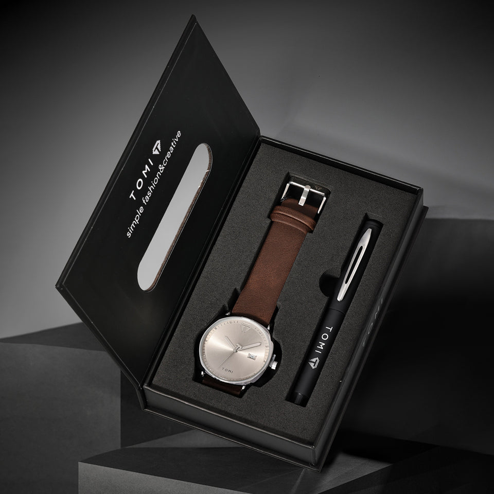 BOGOSS® & TOMI™ - ORIGINAL - BRACELET CUIR - IMPORTE (EU) - NEUVE - SCELLEE