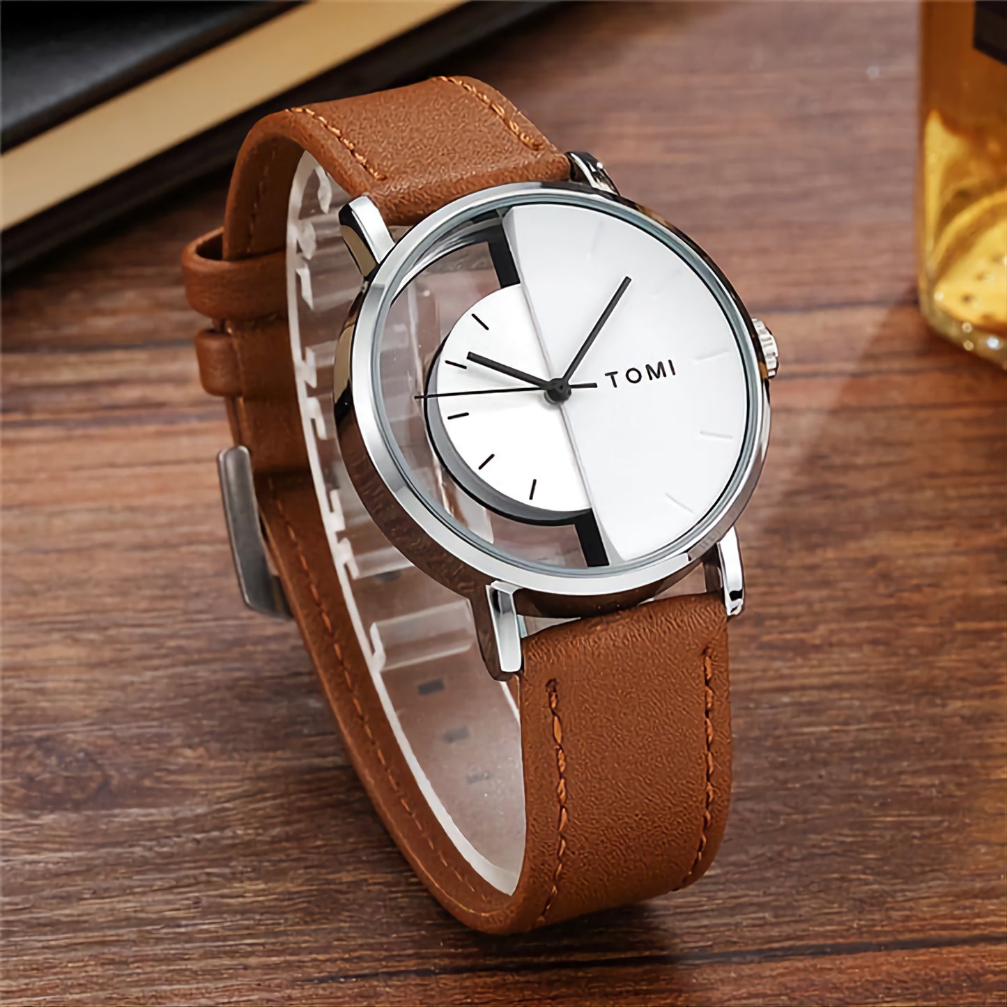BOGOSS® & TOMI™ - ORIGINAL - BRACELET CUIR - IMPORTE (EU) - NEUVE - SCELLEE - REF001