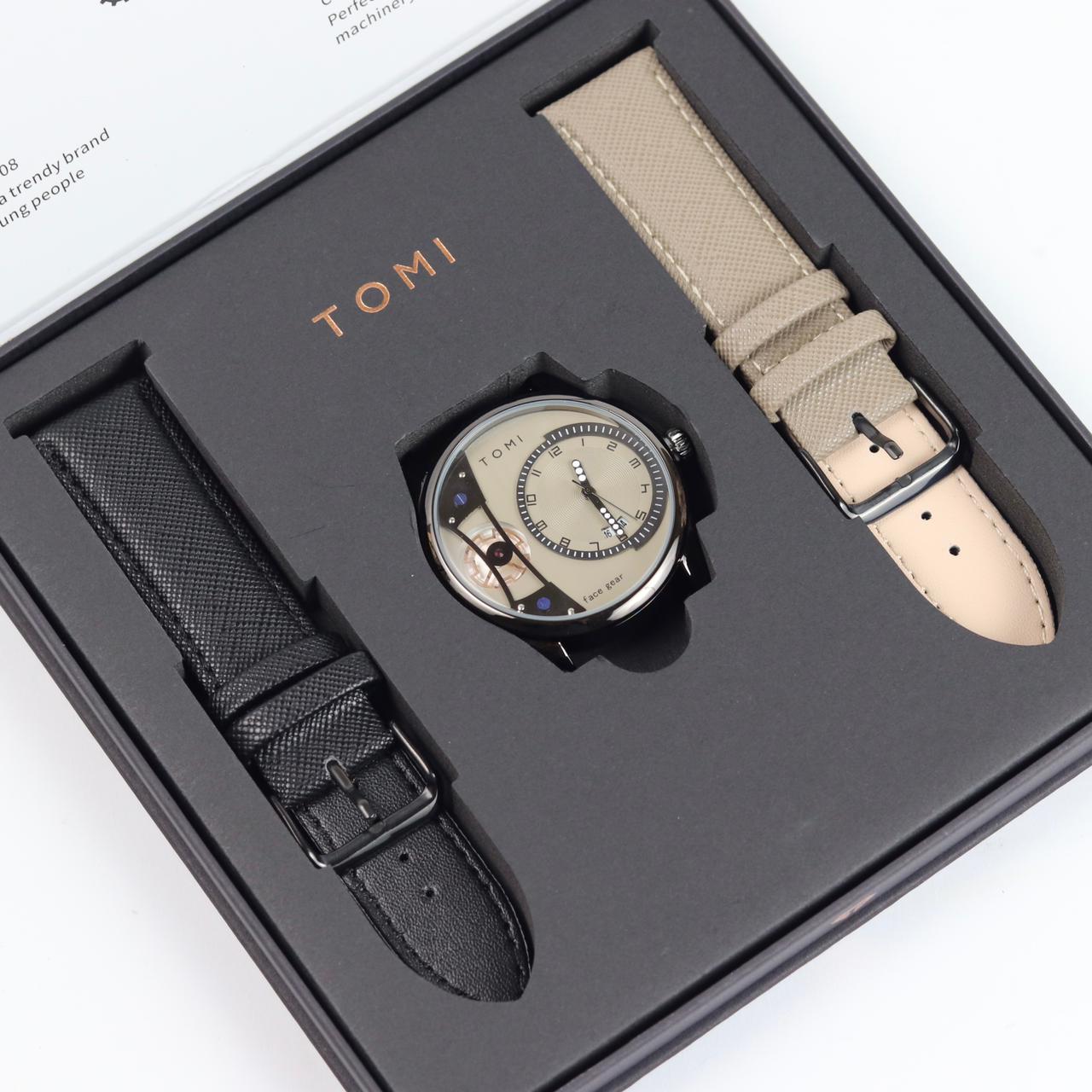 BOGOSS® & TOMI™ - ORIGINAL - 2 BRACELET CUIR - IMPORTE (EU) - NEUVE - SCELLEE - REF001