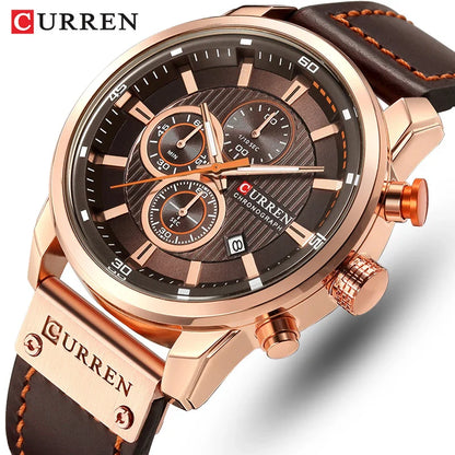 CURREN - Chronographe Militaire d'Élite